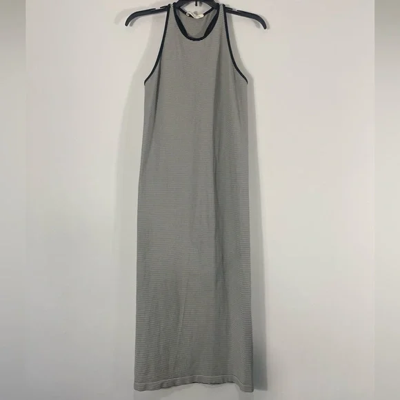 BCBGeneration Stripped Black, White Seamless Racerback Dress,Small/Medium - Picture 9 of 10